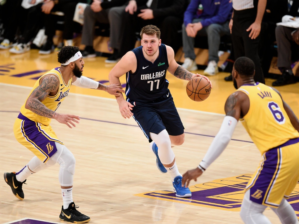 东契奇进攻牵制力解析：手感不佳助湖人关键胜利