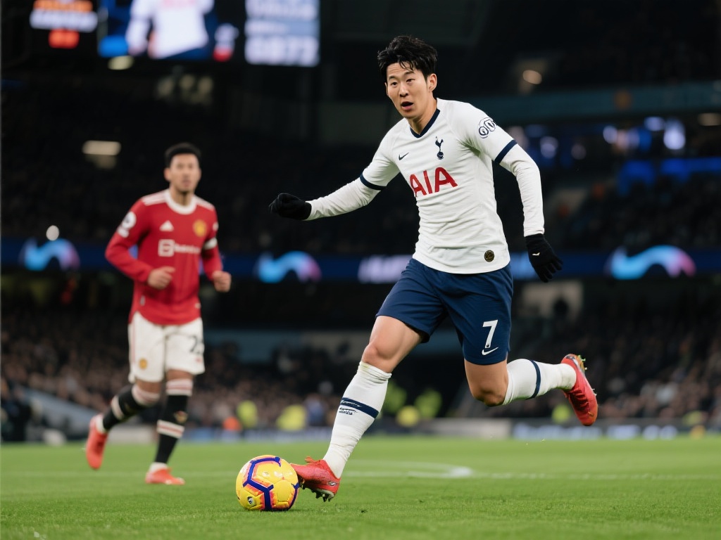 孙兴慜本场数据：射门失良机，丢球频繁