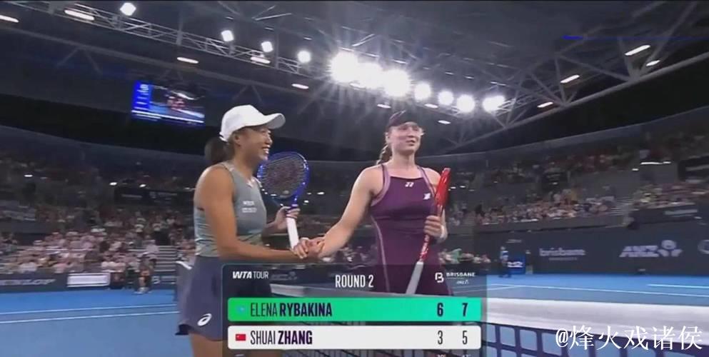 张帅三盘激战力克克鲁格 挺进对决莱巴金娜